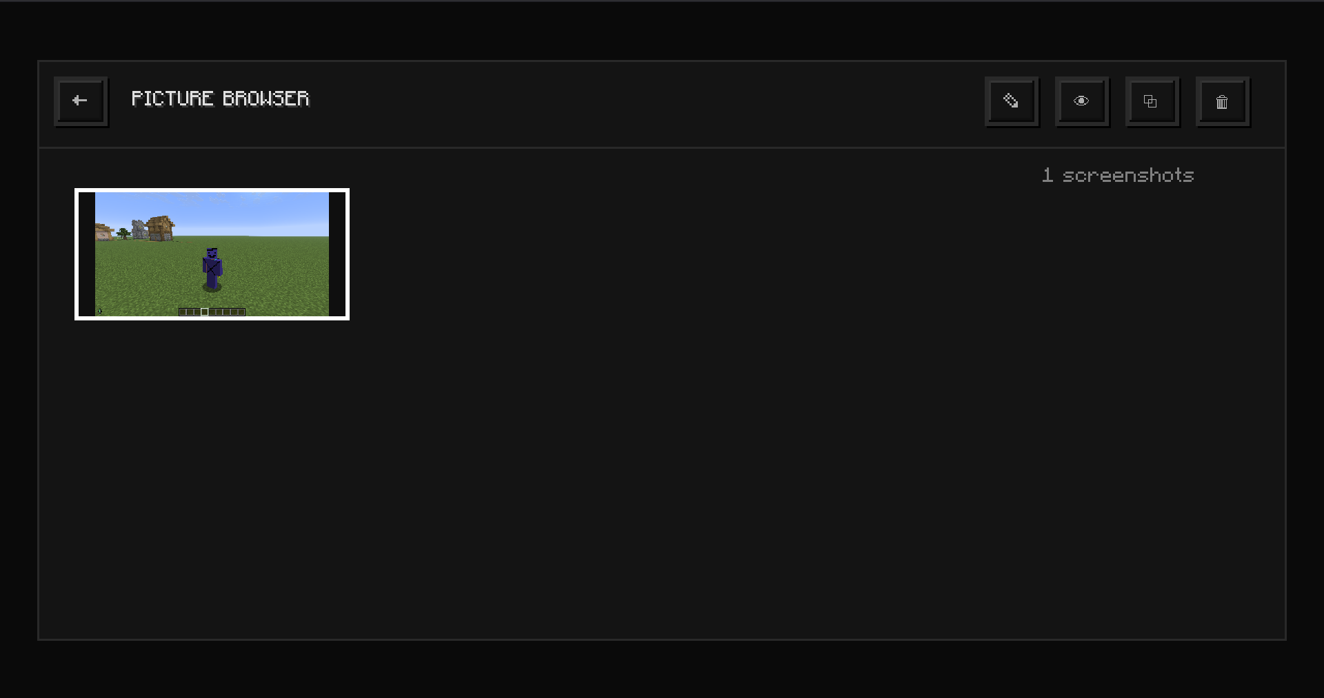 Pawn screenshot tab